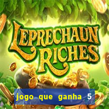 jogo que ganha 5 reais no cadastro